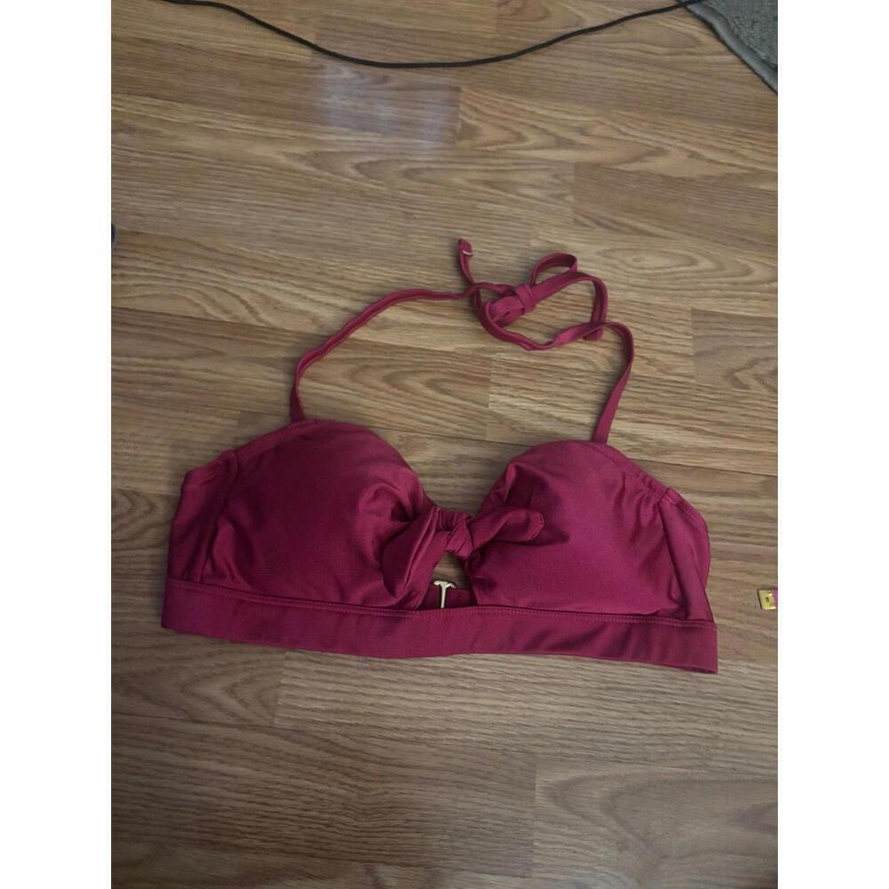 Time & Tru Swim Bikini Top Size Large - Picture 6 of 6